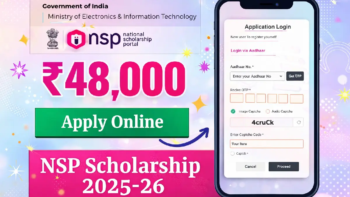 NSP Scholarship 2025–26