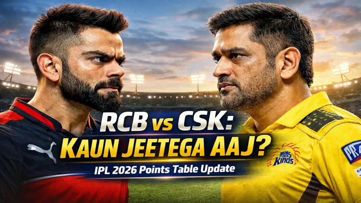 IPL 2026 Today Match